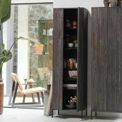 Bergkasten|Ygo Woood Bergkast GRAVURE Espresso B60