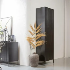 Bergkasten|Ygo Woood Bergkast GRAVURE Zwart B60