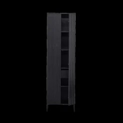 Bergkasten|Ygo Woood Bergkast GRAVURE Zwart B60