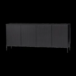 Dressoirs|Ygo Woood Dressoir GRAVURE Zwart B200