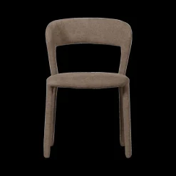 Stoelen|Ygo Woood Stoel NOBLE Stof Taupe