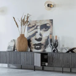 Tv-Meubelen|Ygo Woood TV-meubel GRAVURE Espresso B150