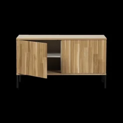 Tv-Meubelen|Ygo Woood TV-Meubel GRAVURE Naturel Eiken B100