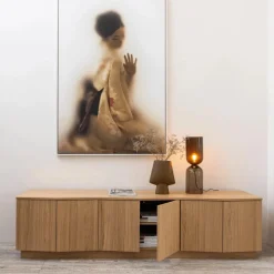 Tv-Meubelen|Ygo Woood Tv-Meubel ZUMA 6D Eik Fineer B200