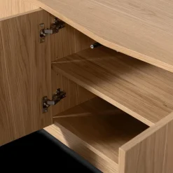 Tv-Meubelen|Ygo Woood Tv-Meubel ZUMA 6D Eik Fineer B200