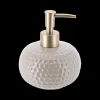 Wastafelaccessoires|Ygo Zeepdispenser ECAILLE 440ml Beige/Goud