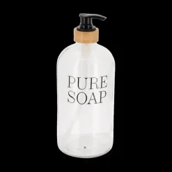 Wastafelaccessoires|Ygo Zeepdispenser PURE SOAP Glas 1l