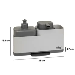 Keukenaccessoires|Ygo Zeepdispenser VERLIA Grijs