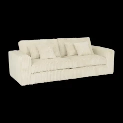 Zitbanken|Ygo 3-zit PROSPERO Rib Ecru B248