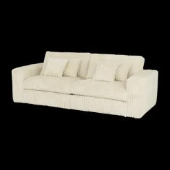 Zitbanken|Ygo 3-zit PROSPERO Rib Ecru B248