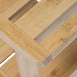 Opbergrekken & -Trolleys|Ygo Zitbankje LURVA Bamboe